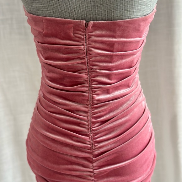 Doll House Velvet Mini Dress - Picture 7 of 8